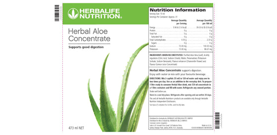 Herbalife Nutrition - Herbal Aloe Concentrate - Original 473ml